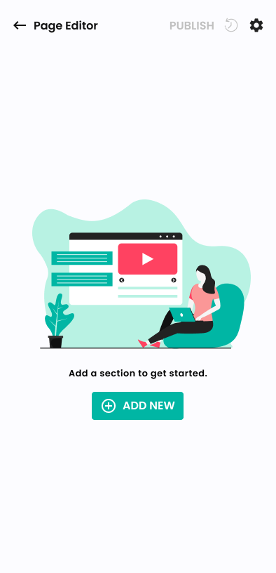 Mobile — Empty State