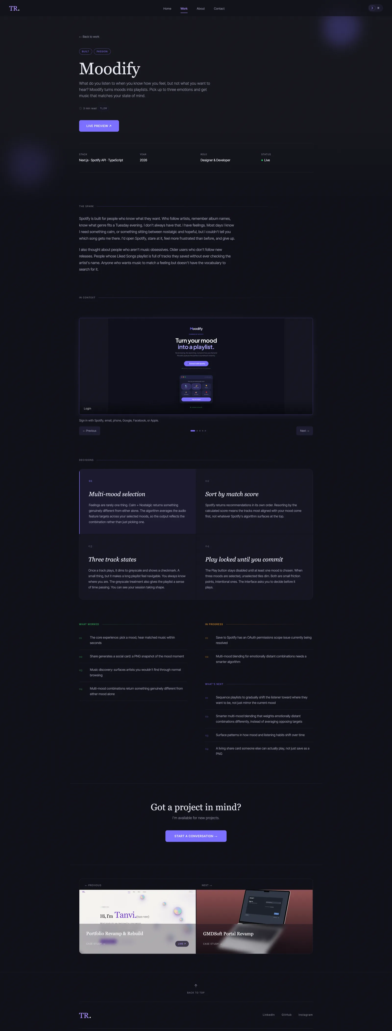 Case Study — Dark mode