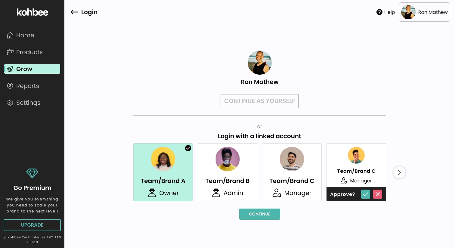 Login