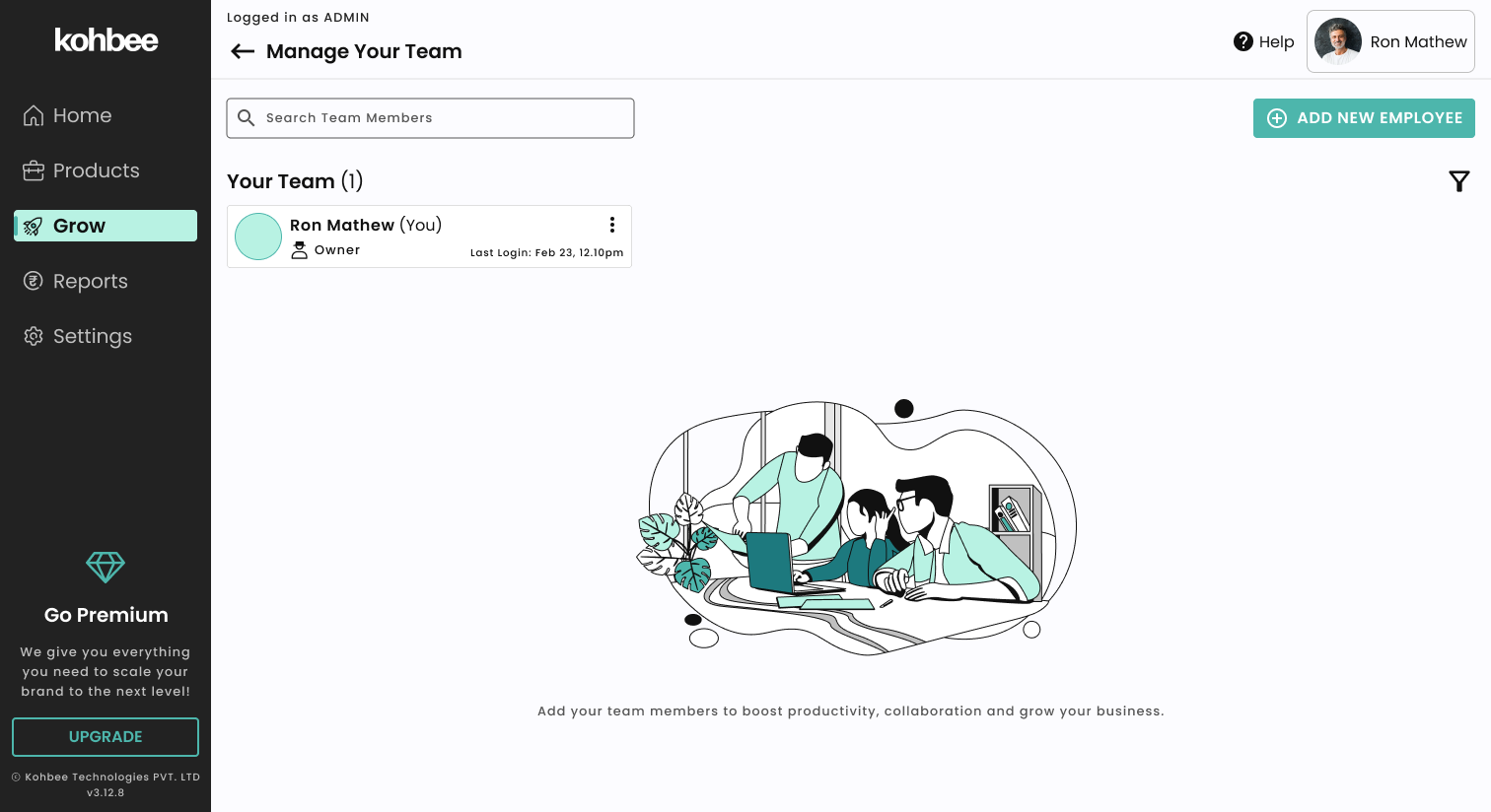 Admin Dashboard